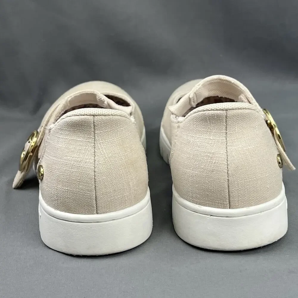 Skechers BOBS Arch Comfort Sunfest Easy Charm Mary Jane Women’s 6 Natural